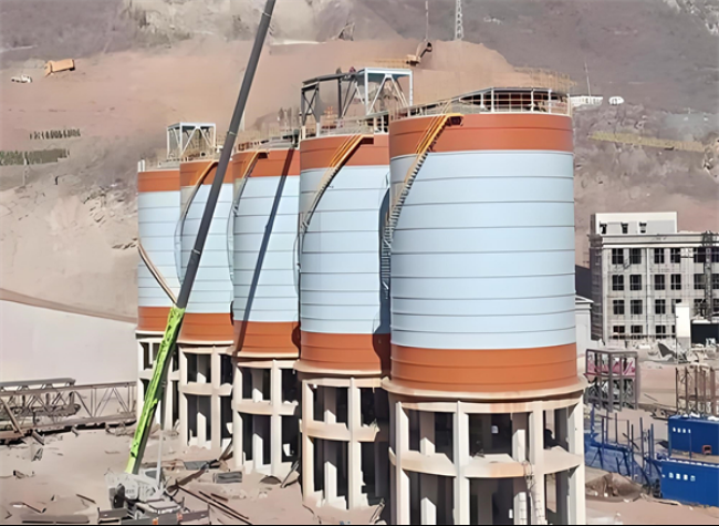 饶河高架钢板仓